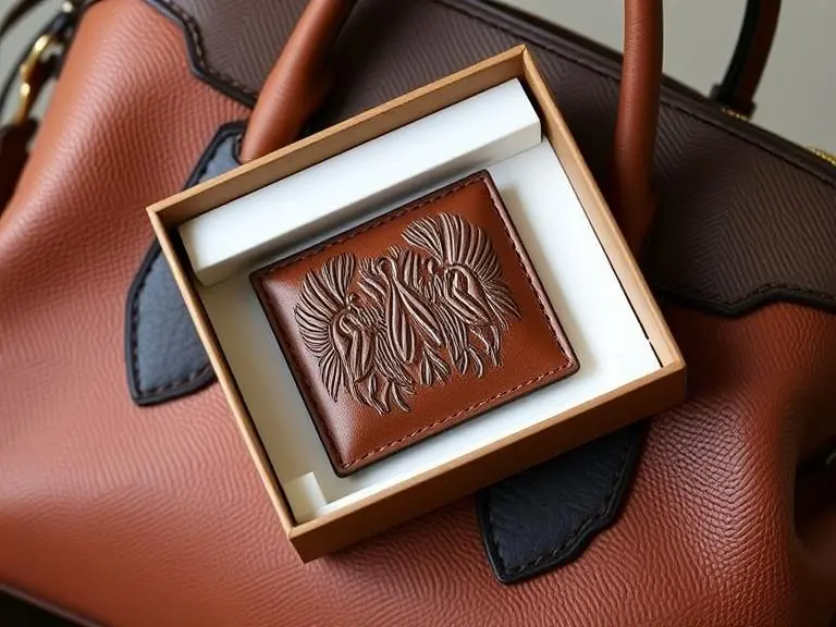 Elegant Small Leather Wallet - affordable fashion gift