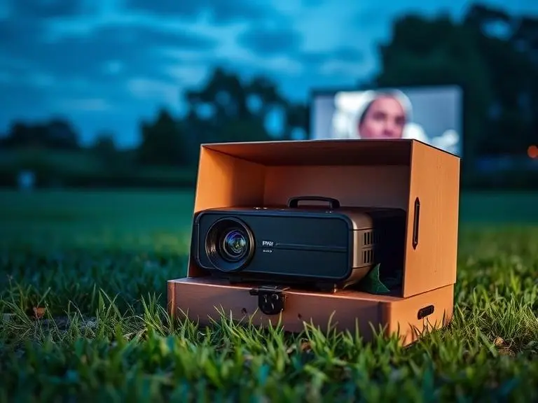Outdoor Movie Portable Projector