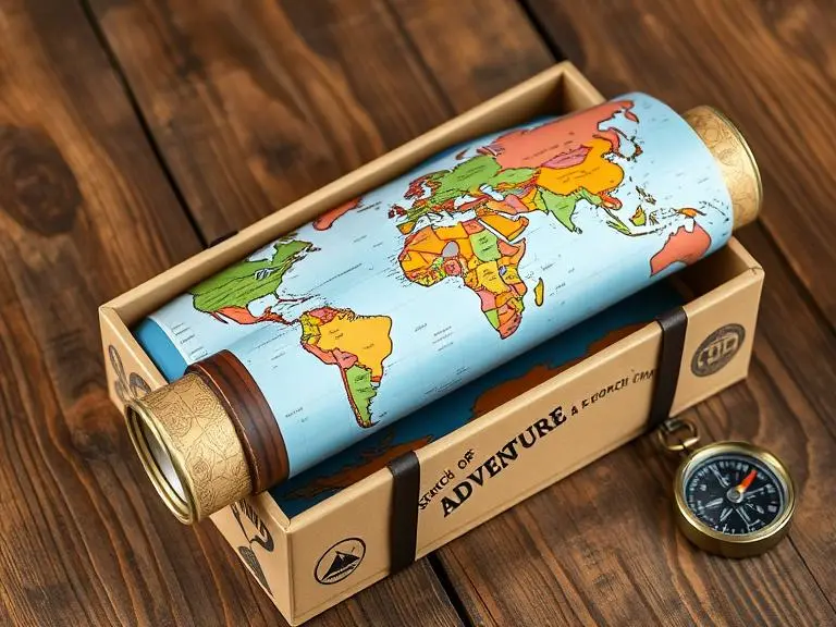 World Travel Scratch Off Map