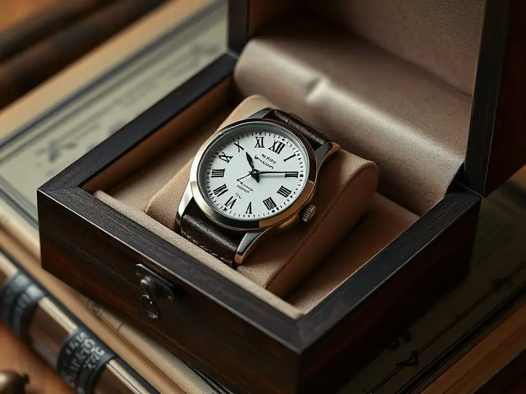 Classic Roman Numeral Quartz Watch