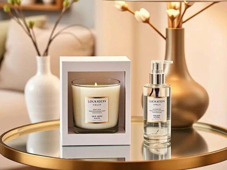 Luxury Scented Candle Room Fragrance Set