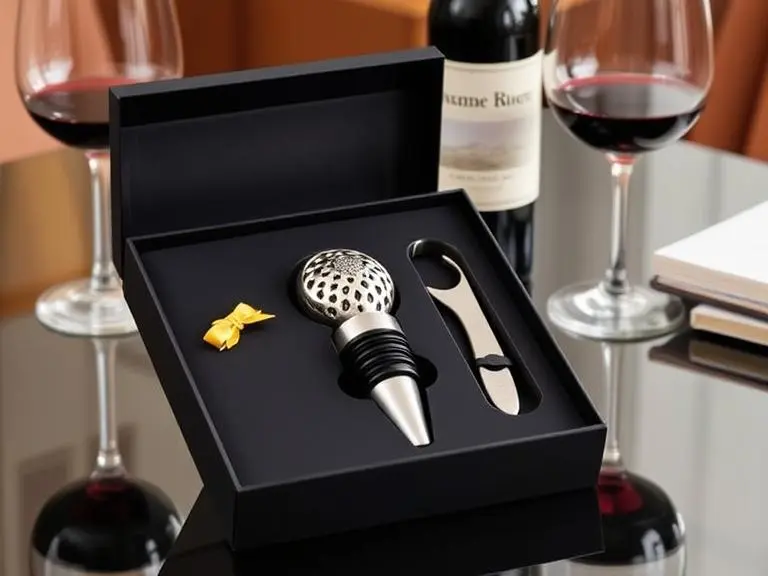 Elegant Wine Accessories Gift Set