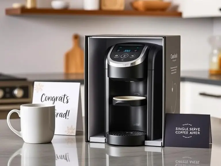 Compact Single Serve Drip Coffee Machine