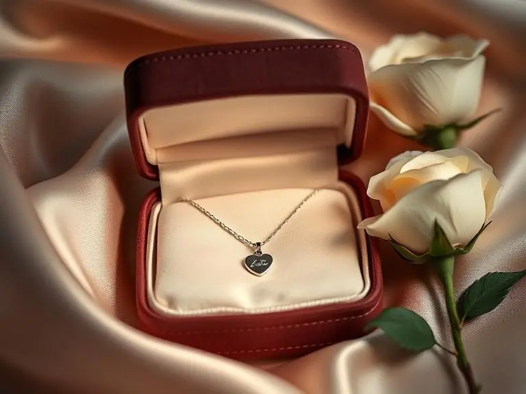 Personalized Platinum Necklace