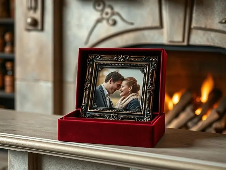Bronze Coated Photo Frame