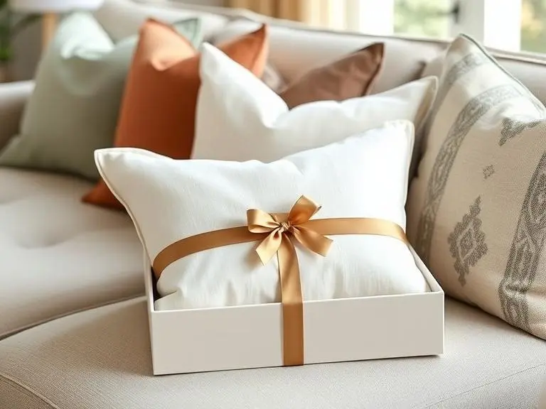 Linen Blend Throw Pillow Covers