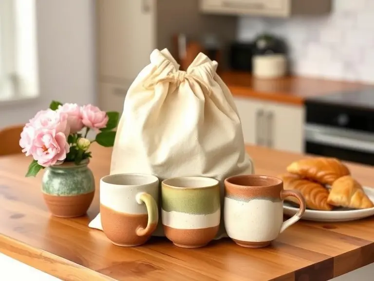 Handmade Ceramic Coffee Mugs Set