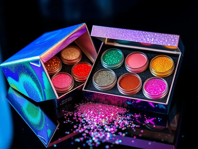 Glitter and Pigment Eyeshadow Set