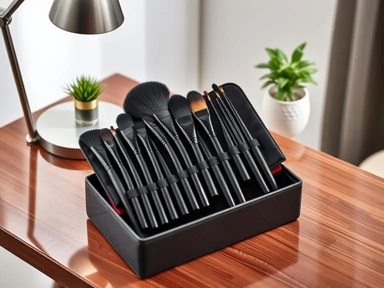 Professional Makeup Brush Set with Case