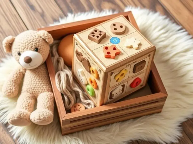 Crinkle Cloth Baby Sensory Book Set