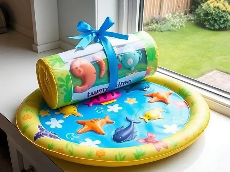 Inflatable Tummy Time Water Mat