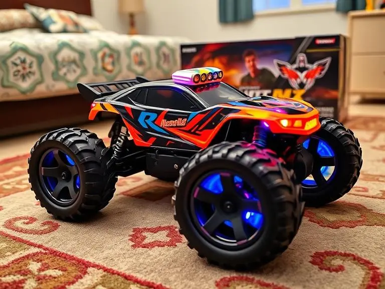Remote Control Stunt Car with LED
