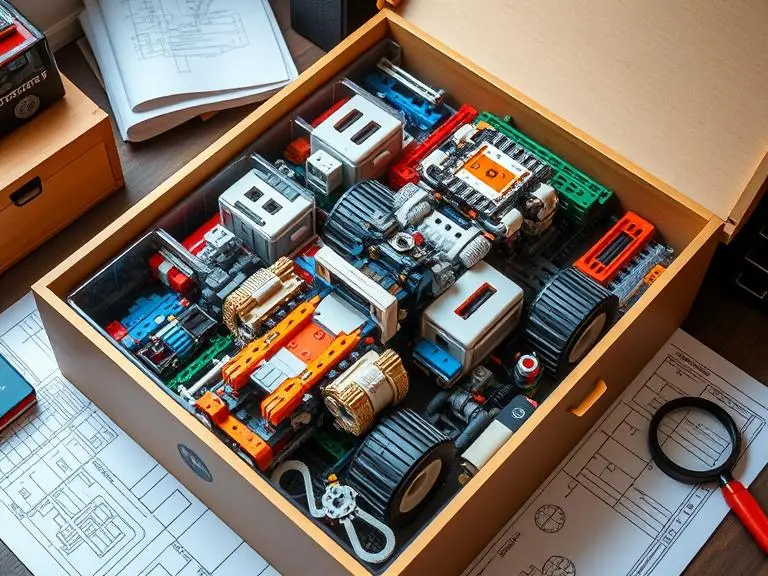 Large Engineering Building Blocks Set