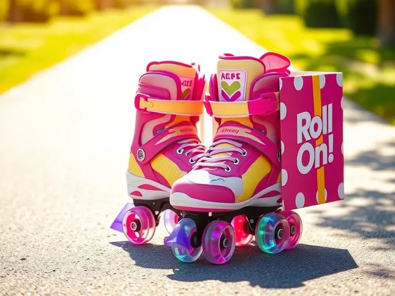 Adjustable Light Up Roller Skates