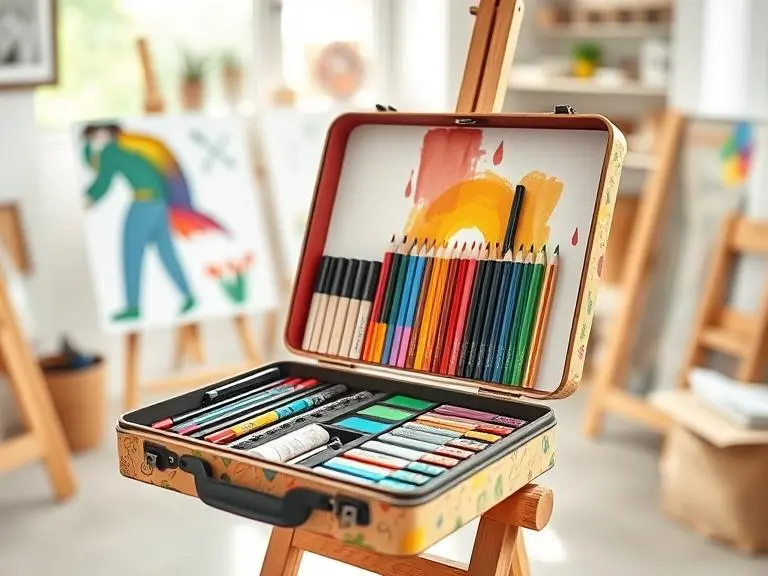 Deluxe Art Supplies Case for Kids