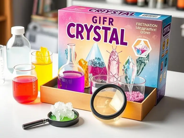 Kids Crystal Growing Science Kit