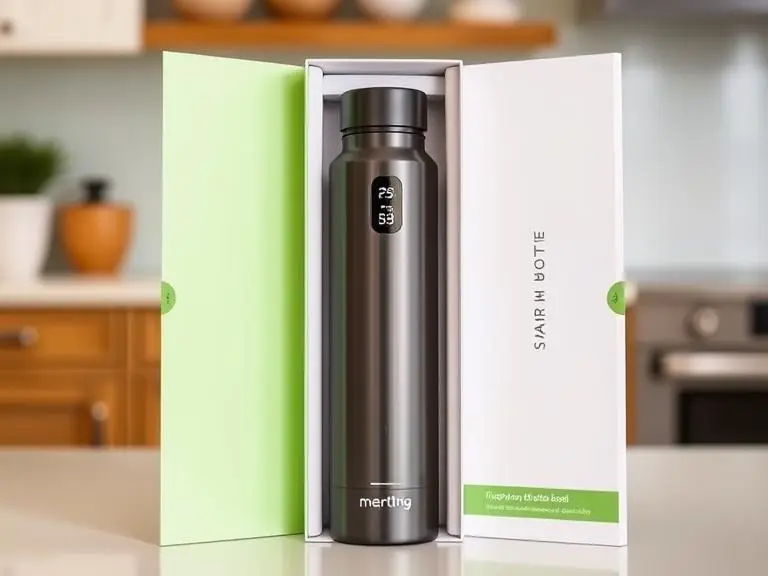 Smart LED Temperature Display Water Bottle