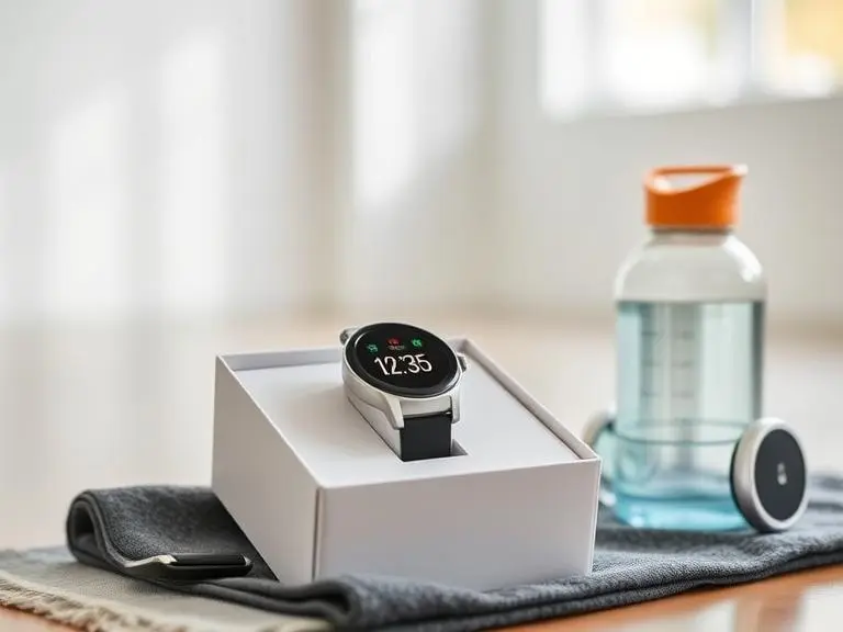 Smartwatch with health tracking features