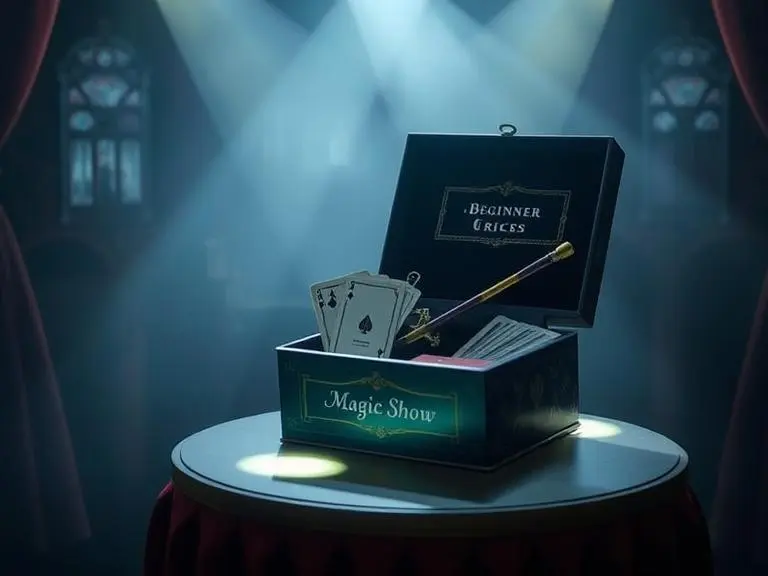 Kids magic tricks set beginner