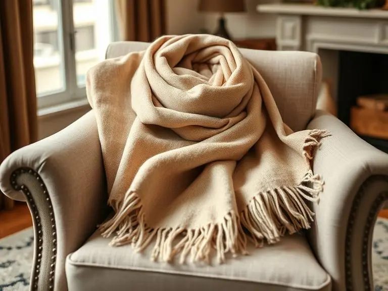 Luxury cashmere blend shawl wrap