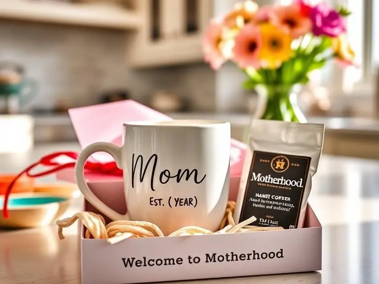 Personalized 'Mom Est.' mug