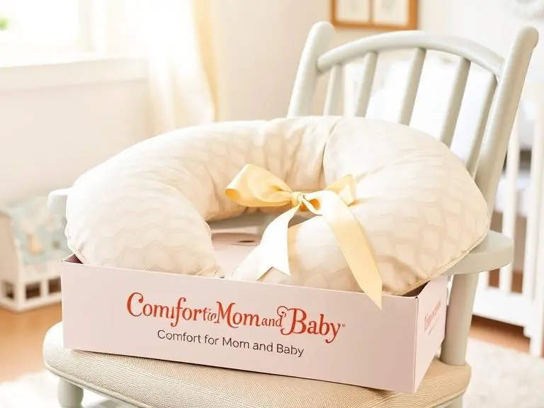 Nursing pillow with removable cover