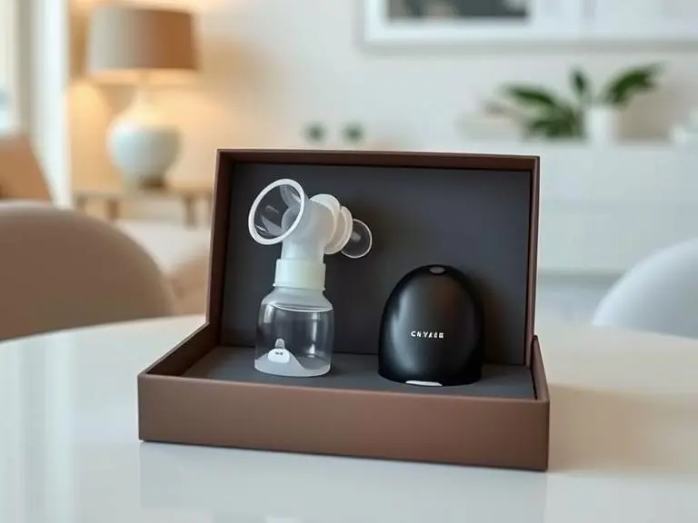 Wireless breast pump wearable