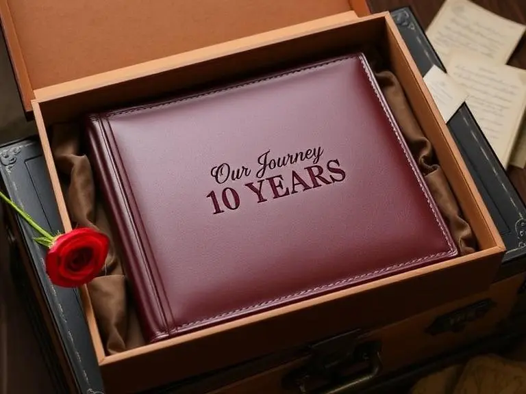 Personalized 'Our Journey' photo album