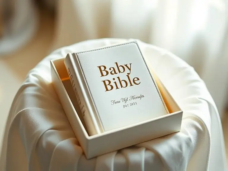Baby's First Bible with Personalized Cover