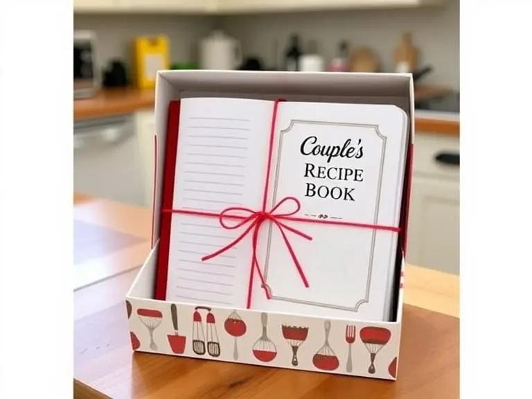 Recipe Book for Couples with Dividers