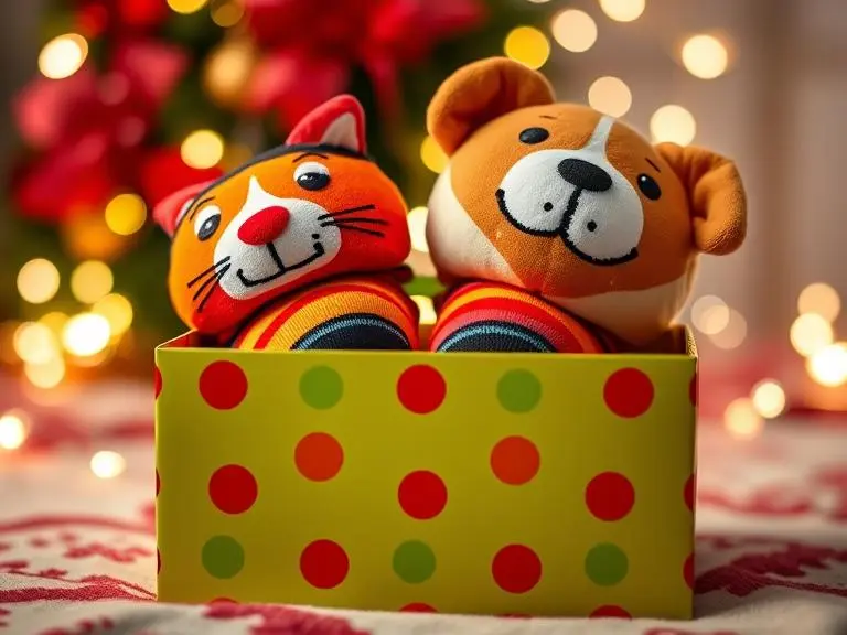 Novelty Animal Head Socks Funky Design