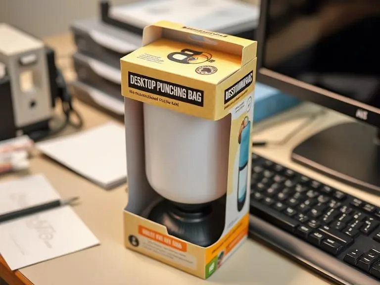 Mini Desktop Punching Bag Stress Reliever