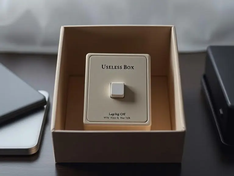 Useless Box Perpetual Machine Prank Toy