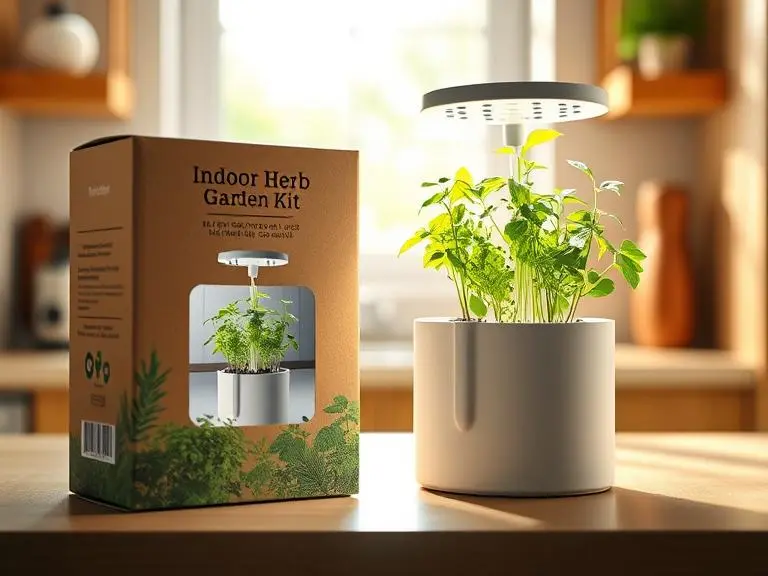 Hydroponic Indoor Herb Garden Growing Kit
