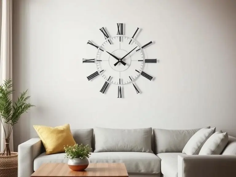 Modern Minimalist Wall Clock