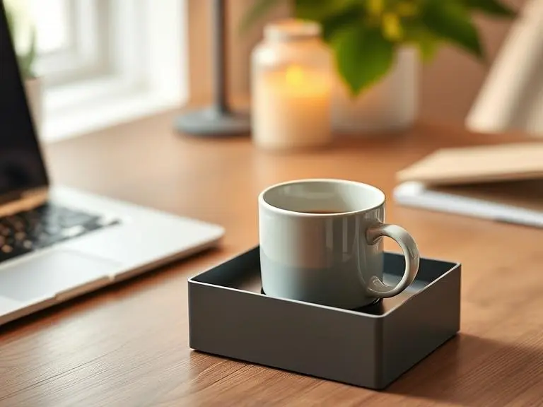 Electric Coffee Mug Warmer with Auto Shut-off