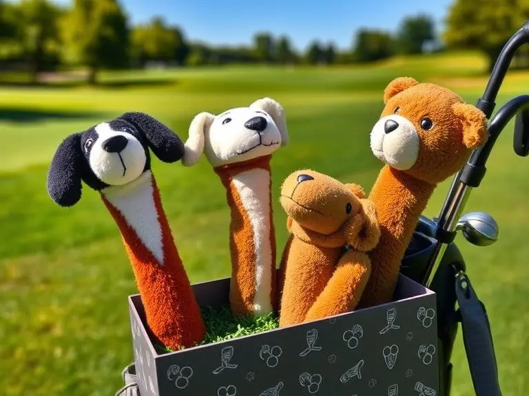 Golf Club Head Covers Animal Theme
