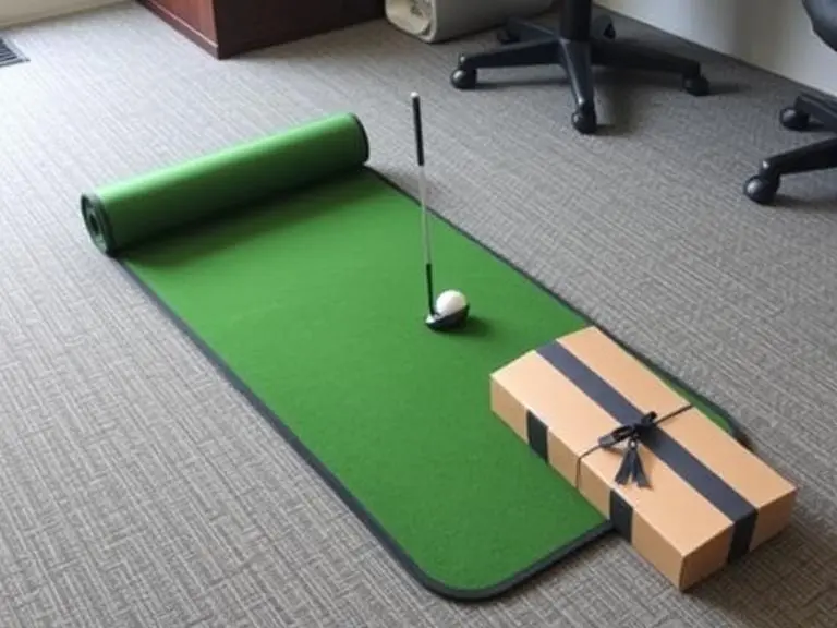 Portable Golf Putting Practice Mat