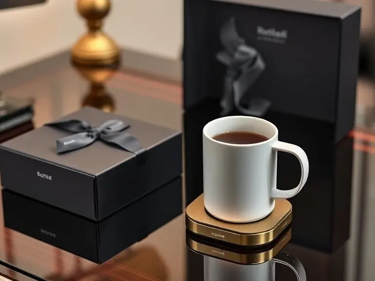 Heated Mug with Charging Coaster