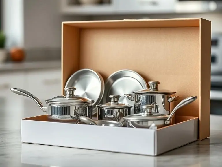 High-Quality Stainless Steel Cookware Set (mini)