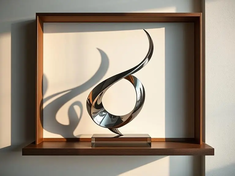 Modern Steel Art Sculpture (abstract)