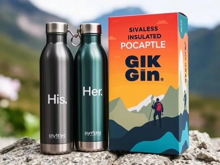 Stainless Steel Insulated Water Bottle (His & Hers)