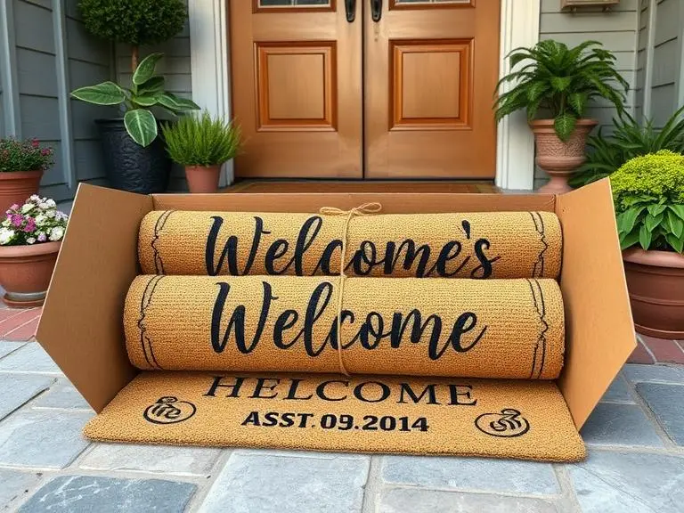 Personalized Welcome Mat