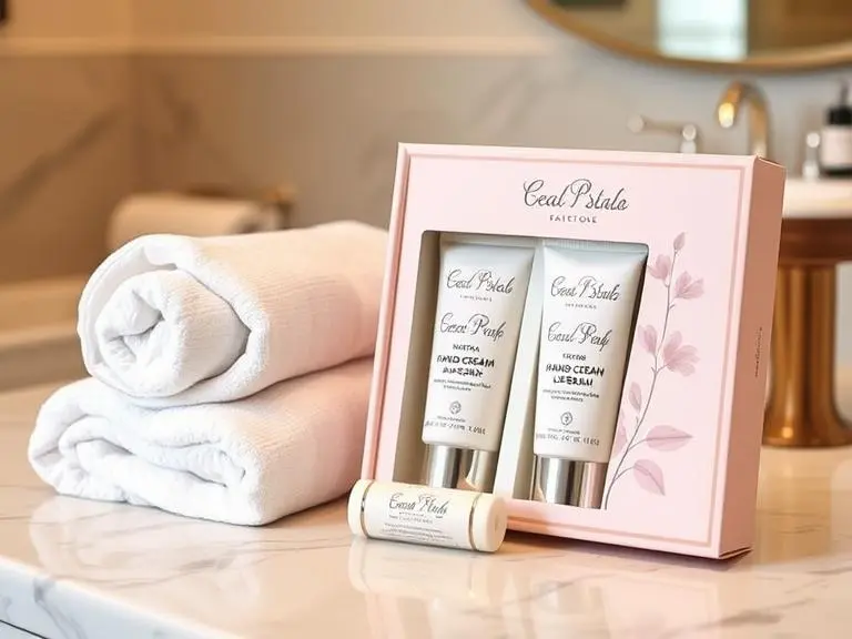 Hand Cream & Lip Balm Set