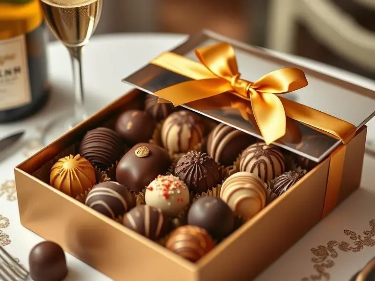 Artisan Chocolate Truffle Box