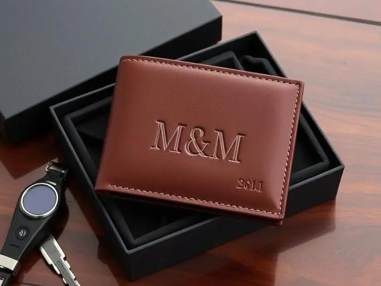 Personalized Leather Wallet