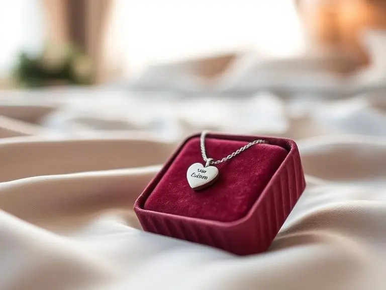 Personalized Engraved Heart Necklace