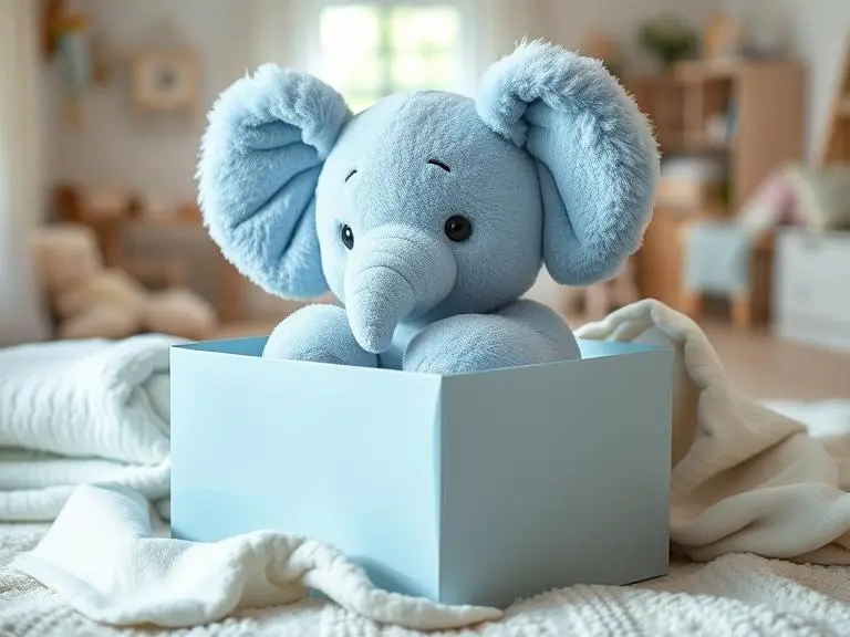 Large Soft Plush Elephant Toy