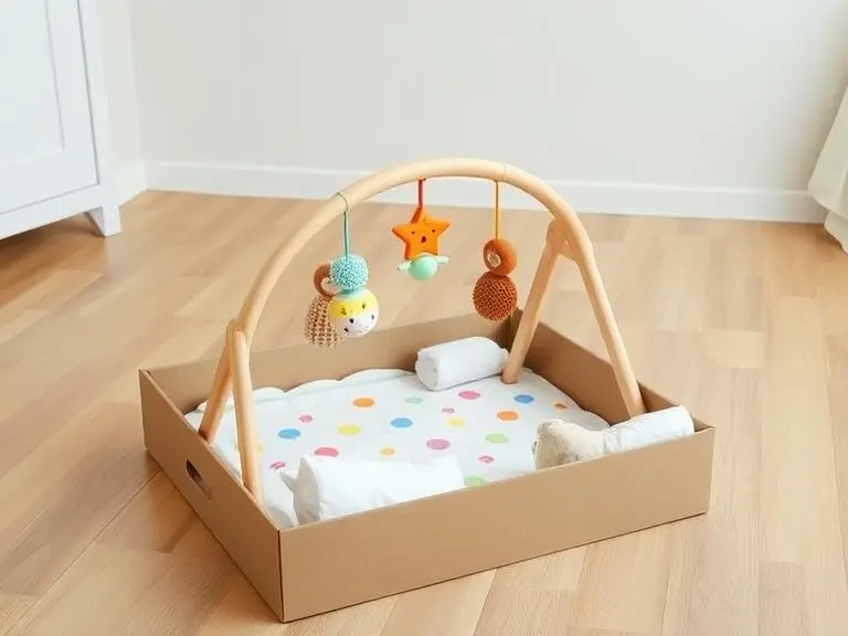 Montessori Wooden Baby Play Gym