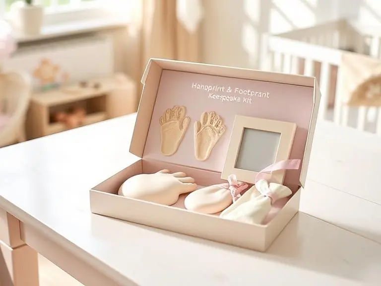 Baby Handprint Footprint Clay Kit